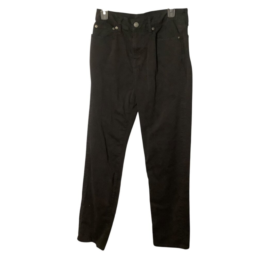 American‎ Eagle Mens Black Straight-Leg Jeans Size 32”x32” Cotton Blend Stretch